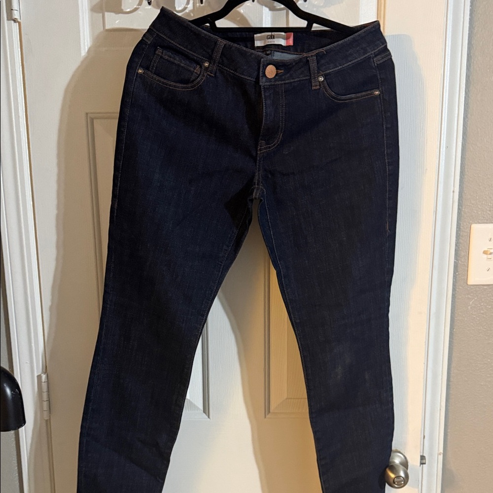 CAbi Women's Deep Indigo Skinny Jeans
